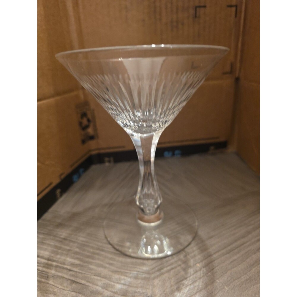 Vintage Seneca Crystal 164-1 Champagne/Tall Sherbet Glasses Set‎ Of 8